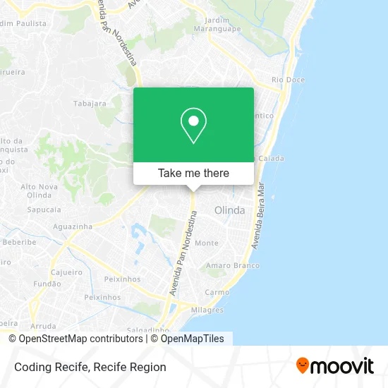Coding Recife map
