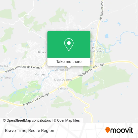 Bravo Time map