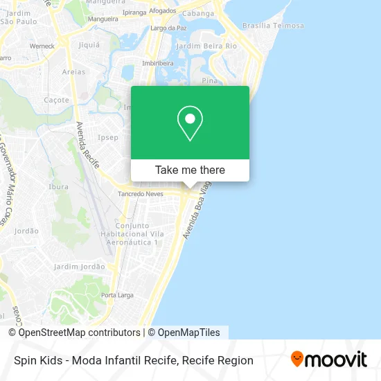Spin Kids - Moda Infantil Recife map