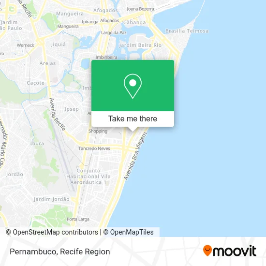 Pernambuco map