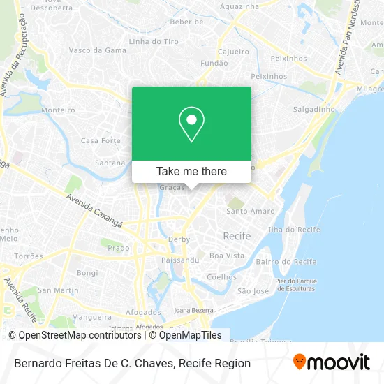 Bernardo Freitas De C. Chaves map