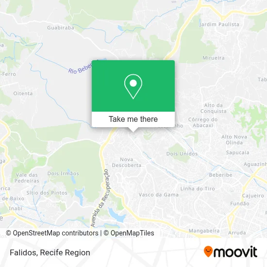 Falidos map