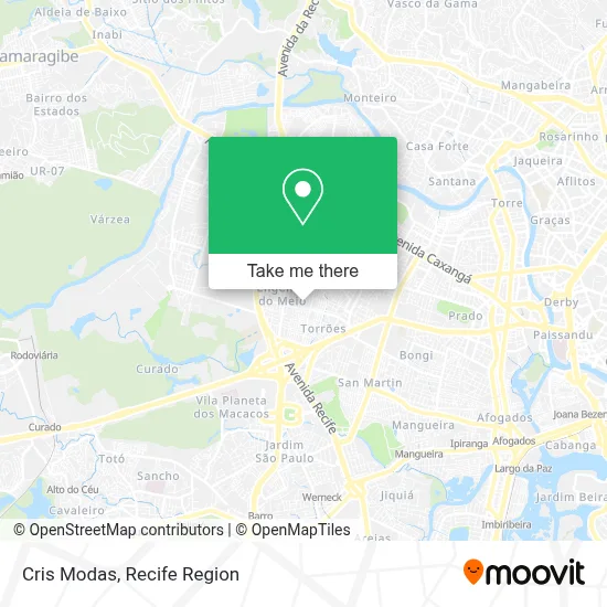 Cris Modas map