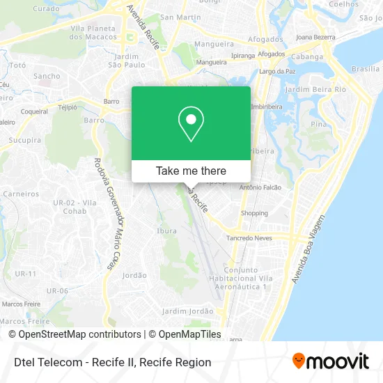 Dtel Telecom - Recife II map