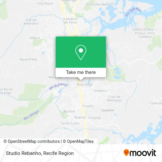 Studio Rebanho map