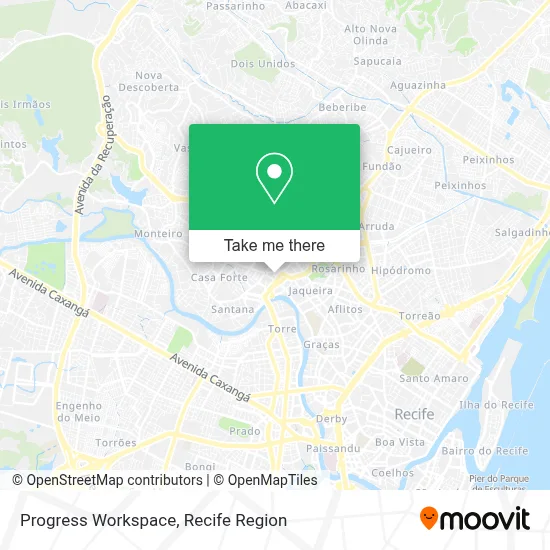 Progress Workspace map