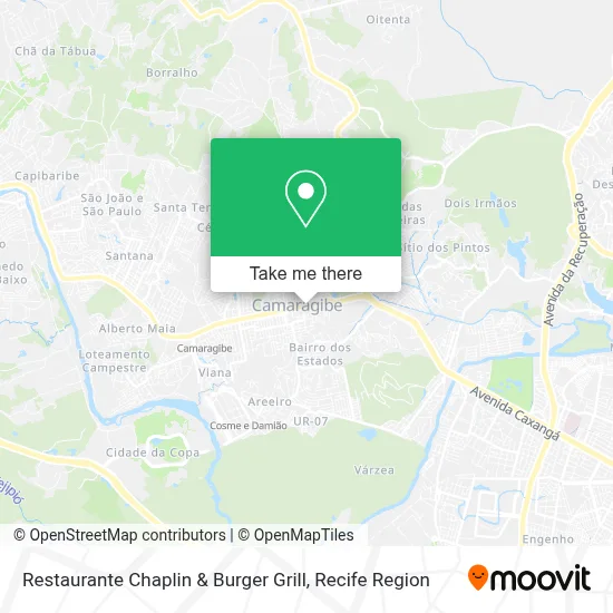 Restaurante Chaplin & Burger Grill map
