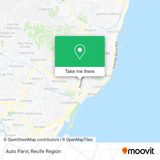 Auto Parvi map