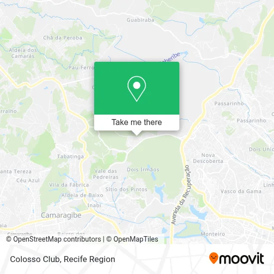 Colosso Club map