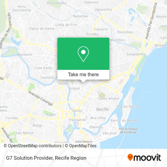 G7 Solution Provider map