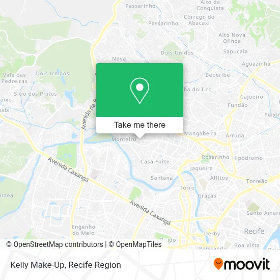 Kelly Make-Up map
