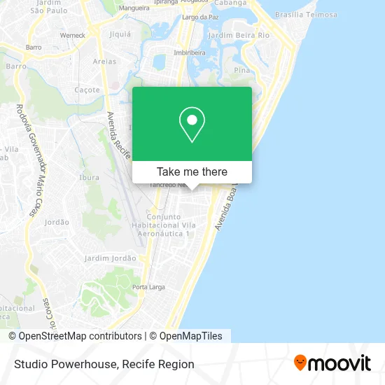 Studio Powerhouse map