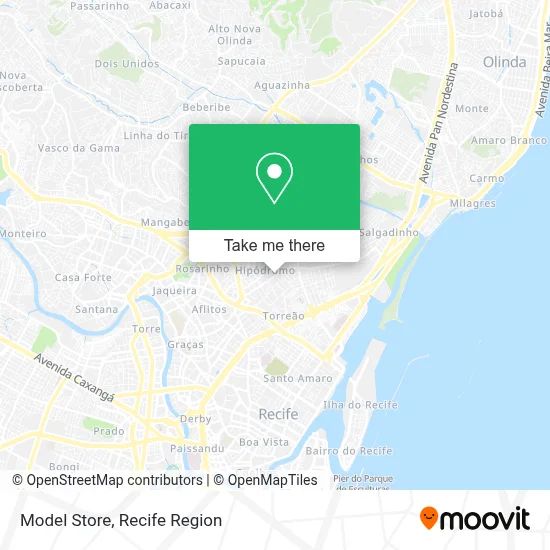Model Store map