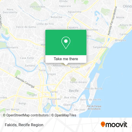 Fakids map