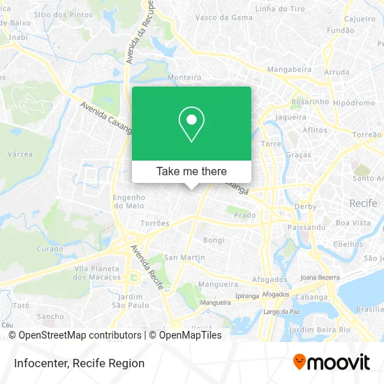 Infocenter map