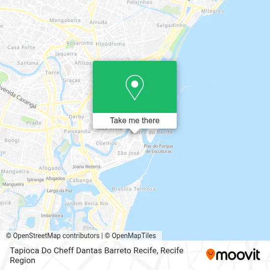 Tapioca Do Cheff Dantas Barreto Recife map