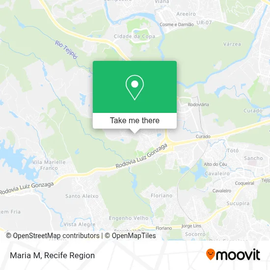 Maria M map