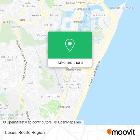 Lexus map