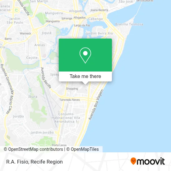 R.A. Fisio map
