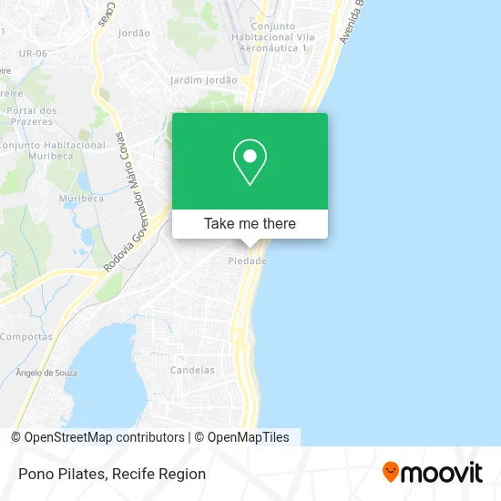 Pono Pilates map