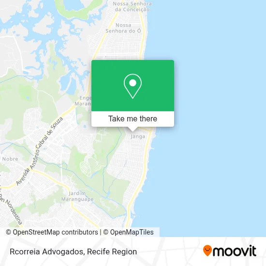 Rcorreia Advogados map