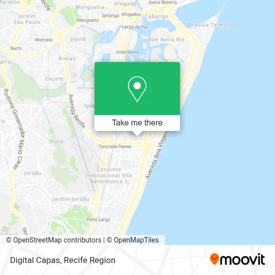Digital Capas map