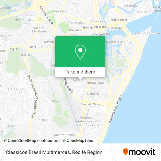 Classicos Brasil Multimarcas map