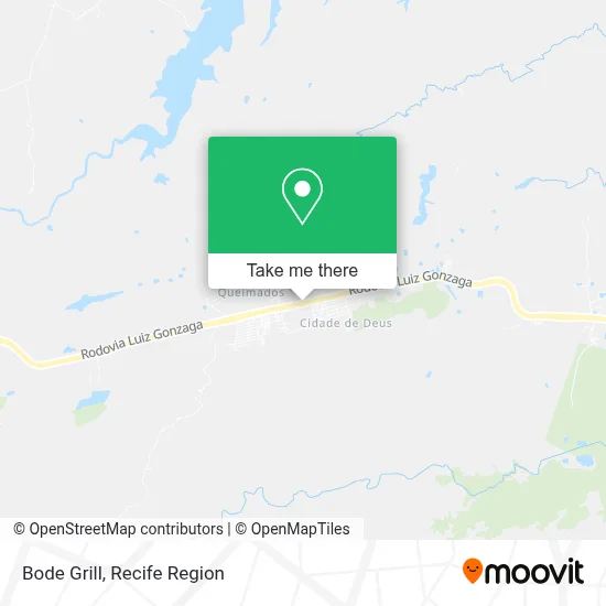 Bode Grill map