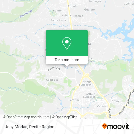 Josy Modas map