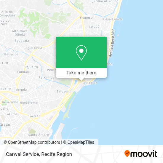 Carwal Service map