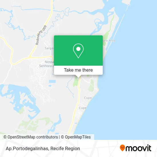 Ap.Portodegalinhas map