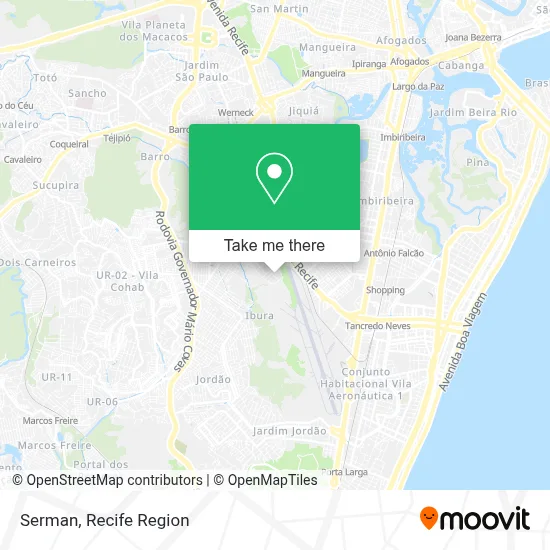 Serman map