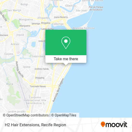 H2 Hair Extensions map