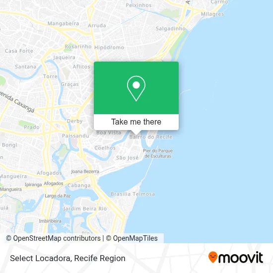 Select Locadora map