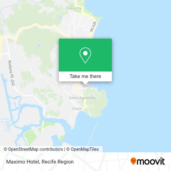 Hotel Maximo map