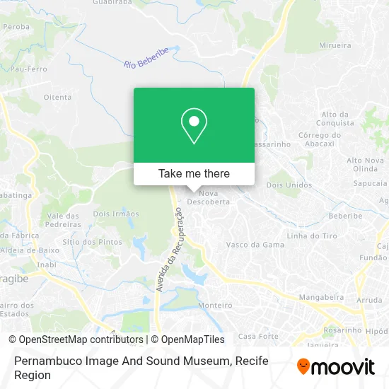 Pernambuco Image And Sound Museum map
