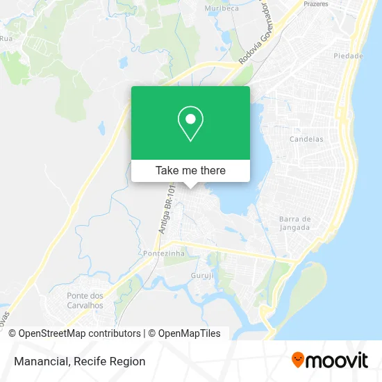 Manancial map