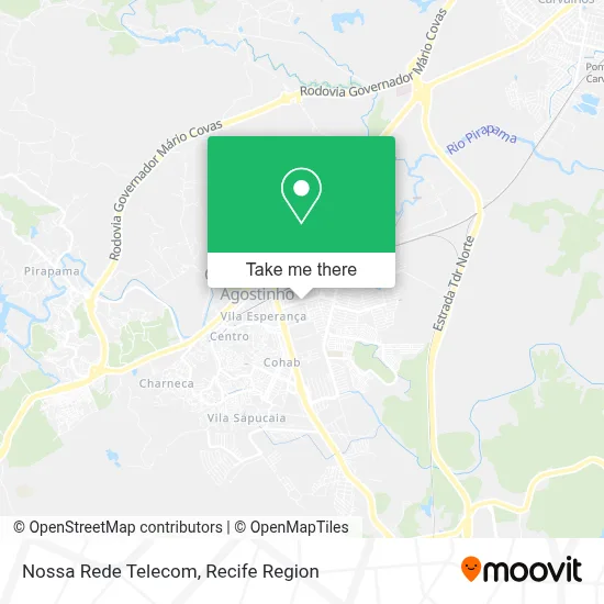 Nossa Rede Telecom map