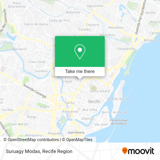 Suruagy Modas map