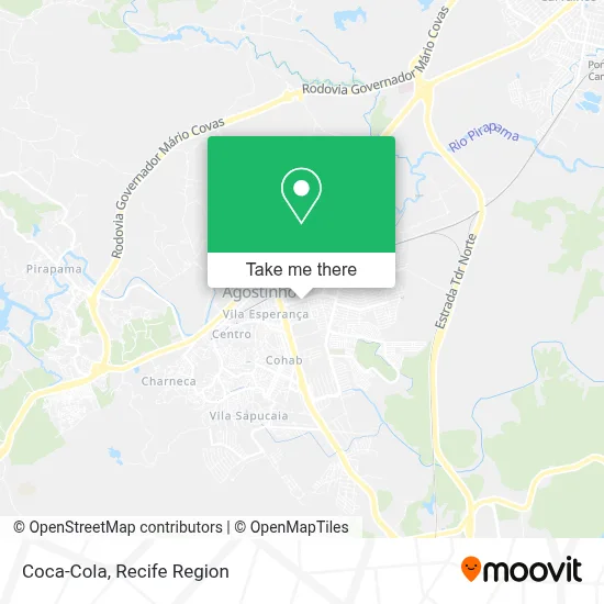 Coca-Cola map
