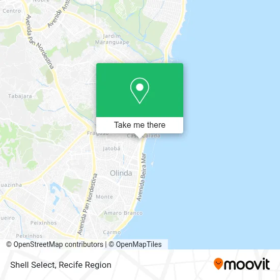 Shell Select map