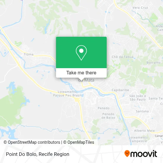 Point Do Bolo map