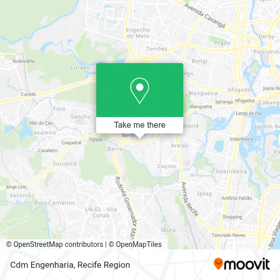 Cdm Engenharia map
