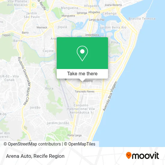Arena Auto map
