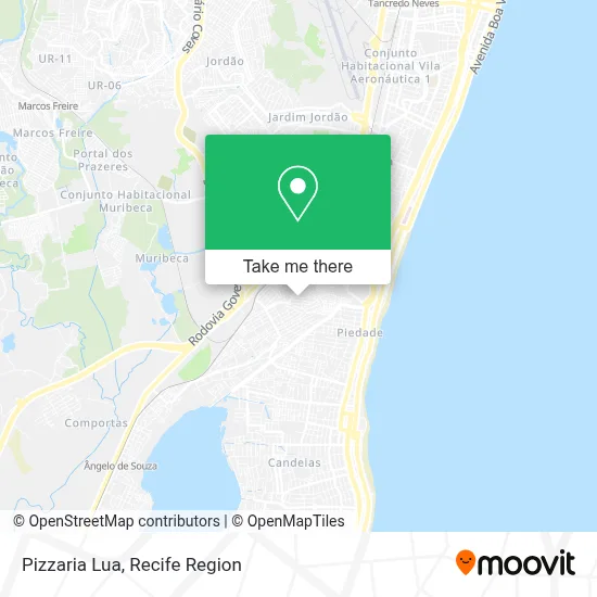 Pizzaria Lua map
