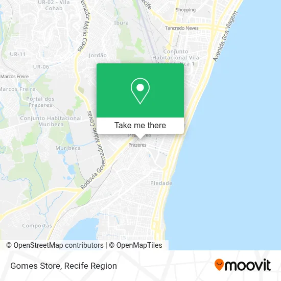 Gomes Store map