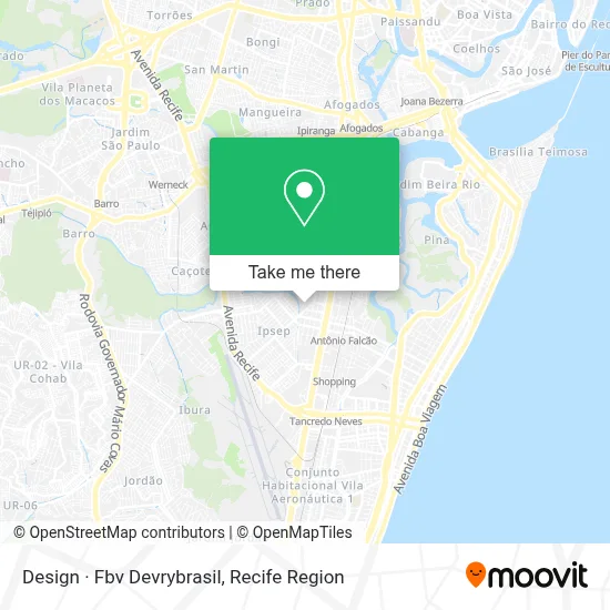 Design · Fbv Devrybrasil map