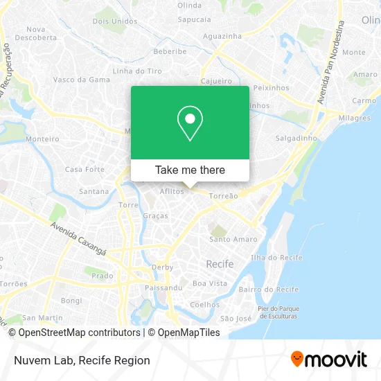 Nuvem Lab map
