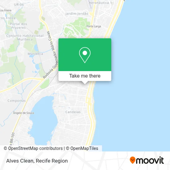 Alves Clean map