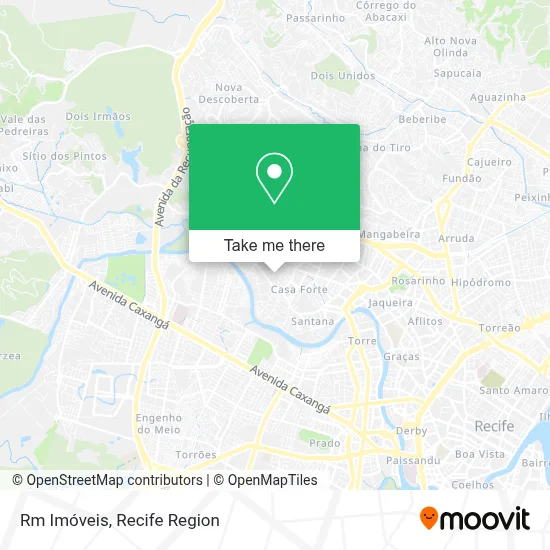 Rm Imóveis map